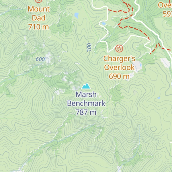 Map of Marsh Benchmark