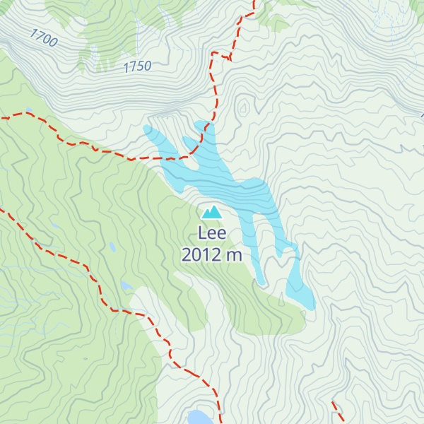 Map of Lee