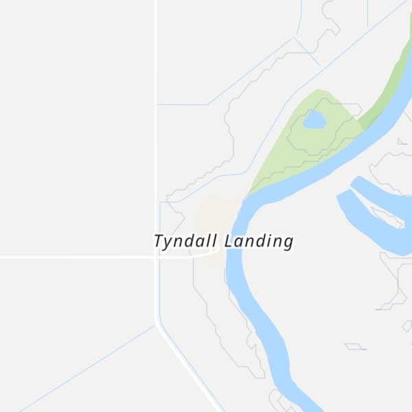 Map of Tyndall Mound