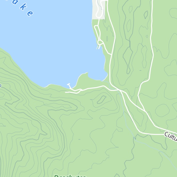 Map of Cultus Lake Lodge