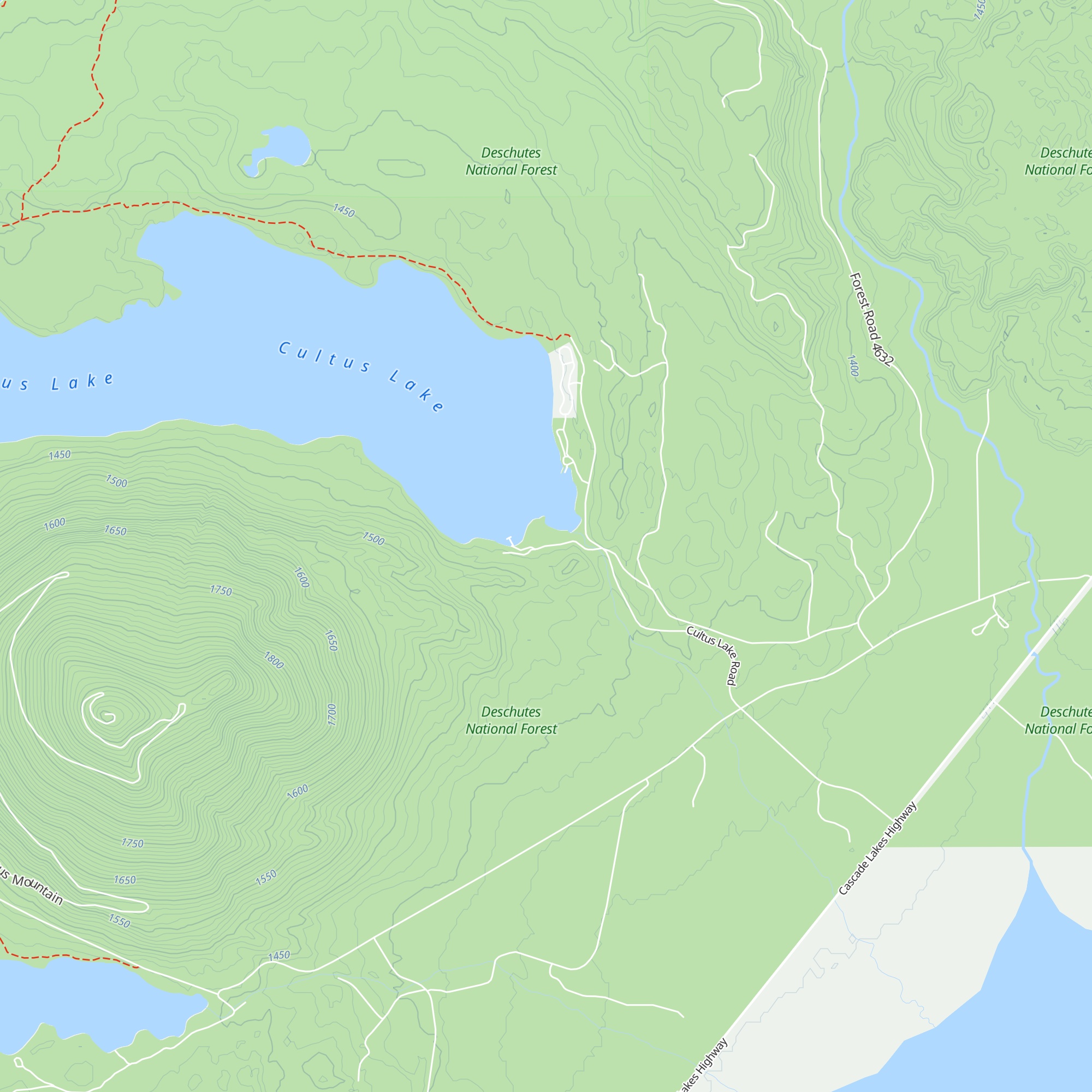 Cultus Lake Lodge map