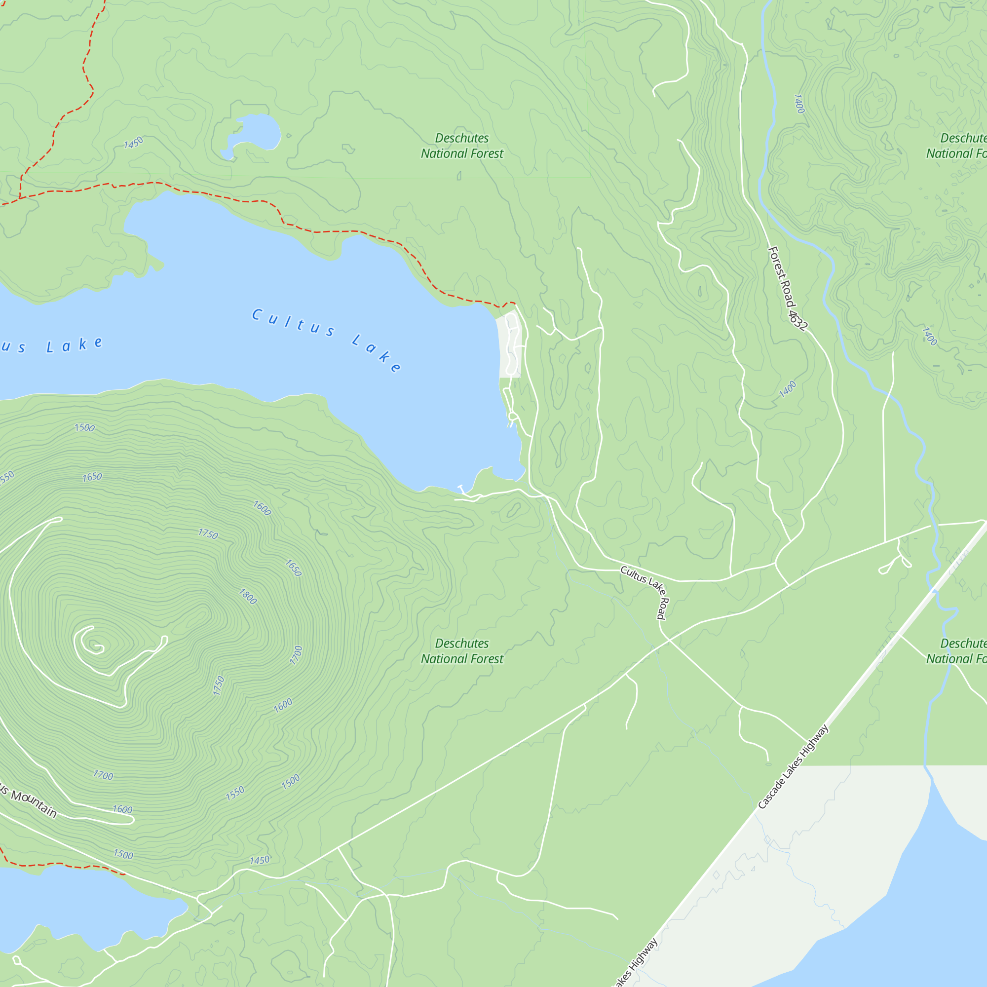 Cultus Lake Lodge map