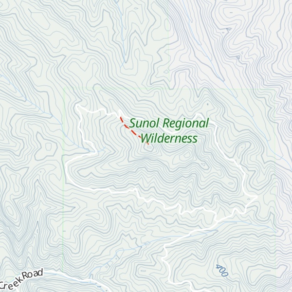 Map of Maguire Peaks