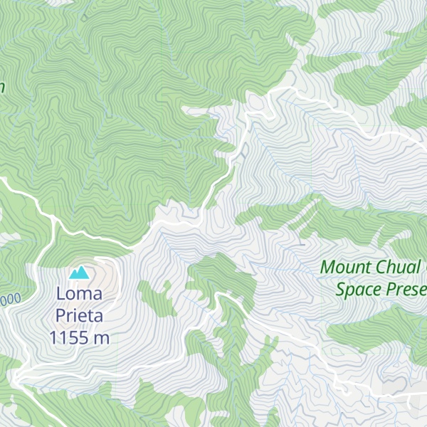 Map of Crystal Peak