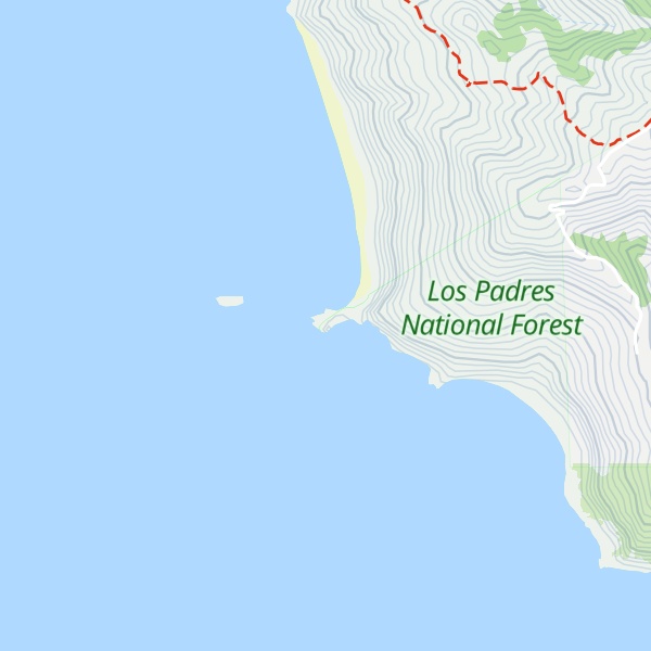 Map of Cooper Point