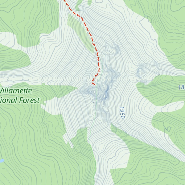 Map of Mount Washington