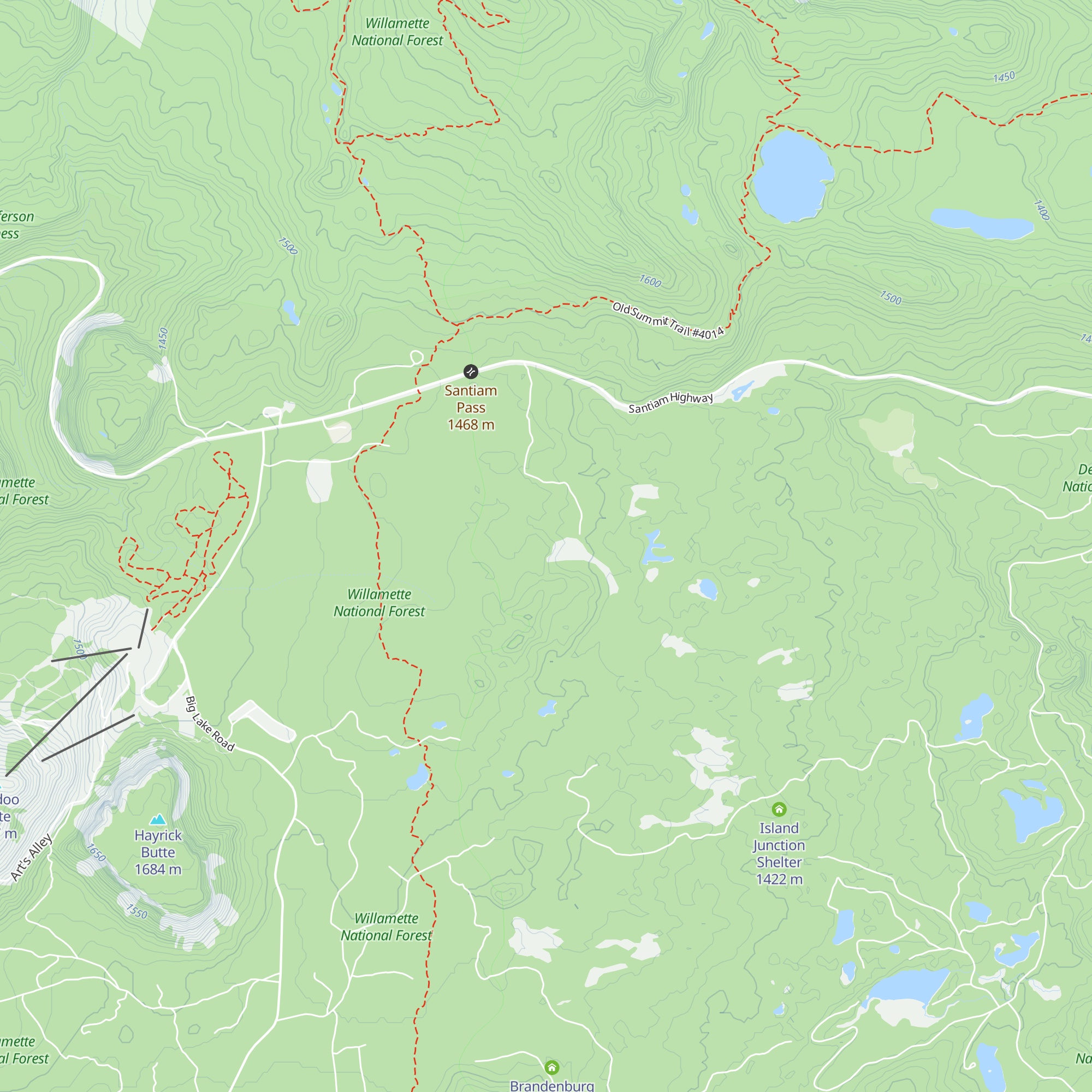 North Blowout Shelter map