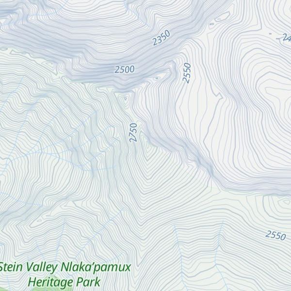 Map of Siwhe Mountain