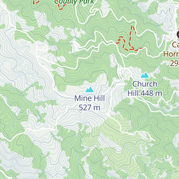 Map of Mine Hill