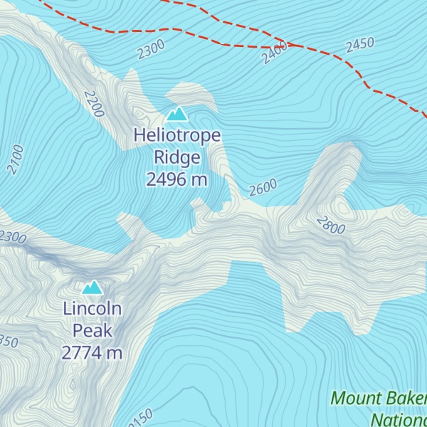 Map of Black Buttes