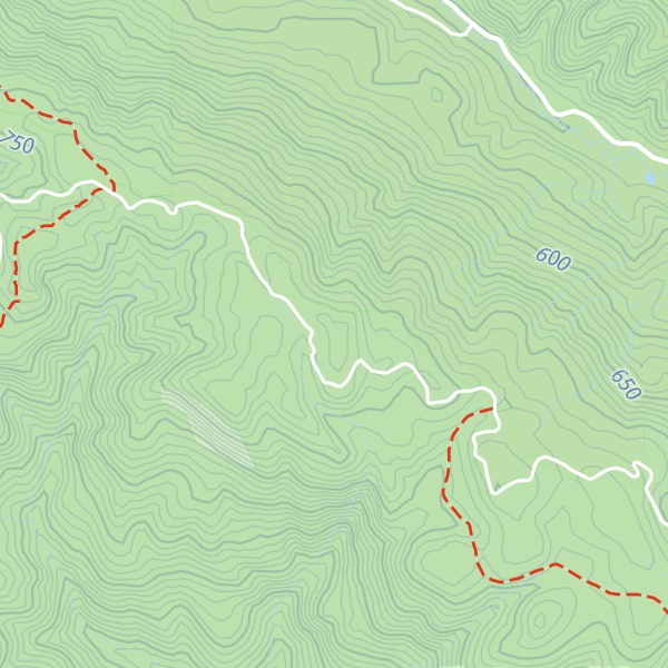 Map of Santa Rosalia Mountain
