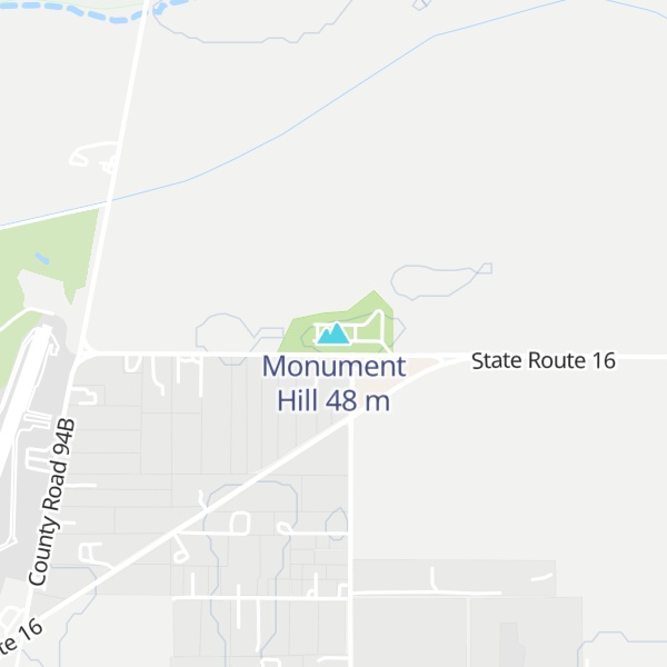 Map of Monument Hill