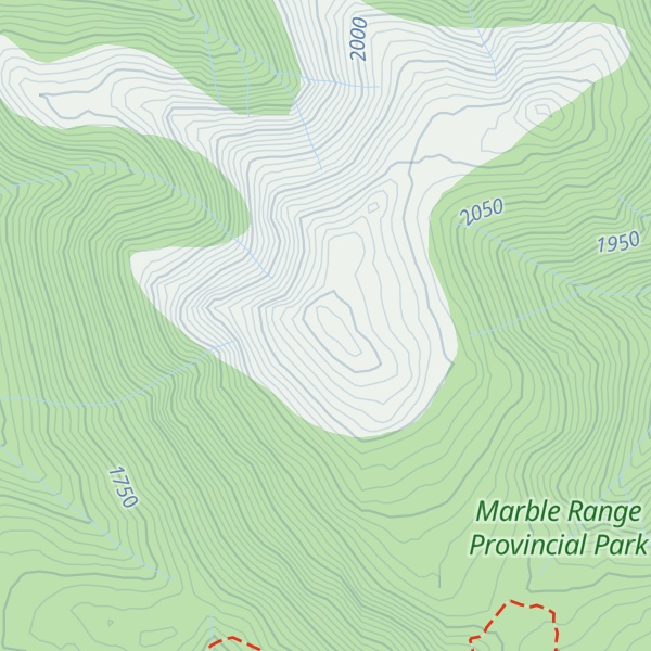 Map of Wild Horse Peak