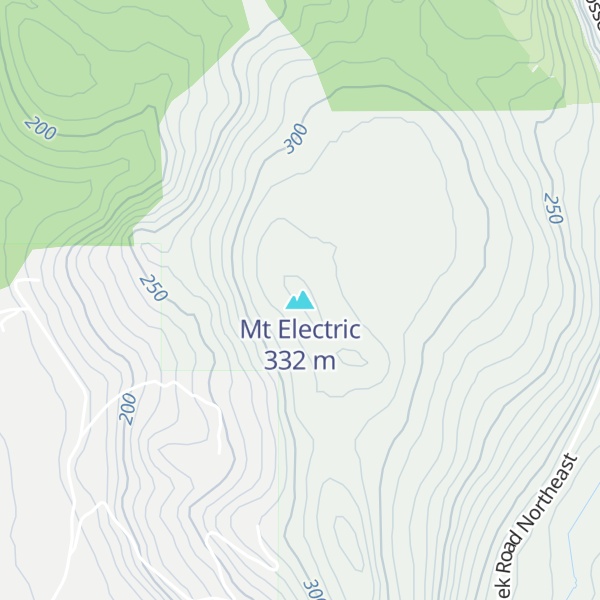 Map of Mt Electric
