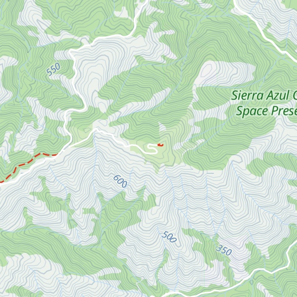 Map of Bald Mountain