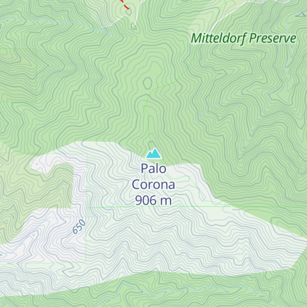 Map of Palo Corona