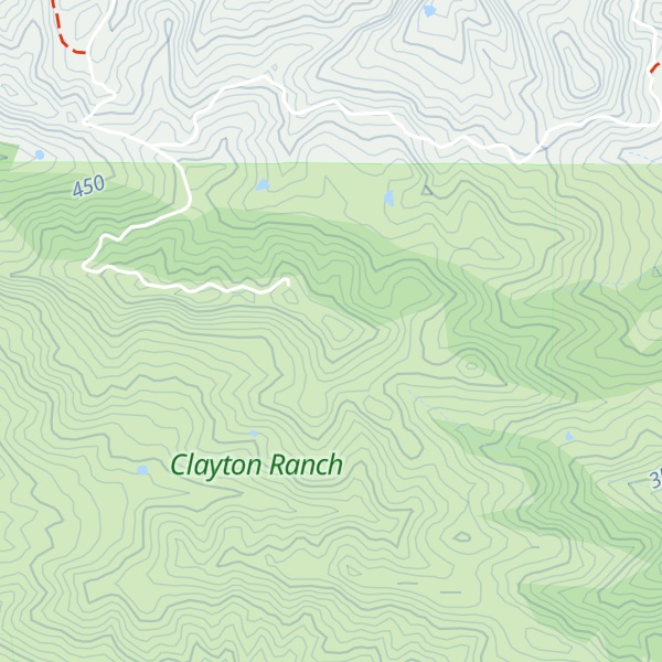 Map of Kreiger Peak