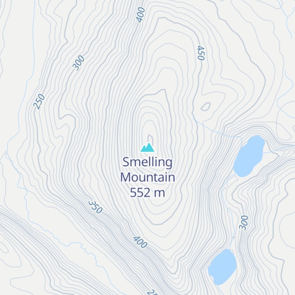 Map of Smelling Mountain