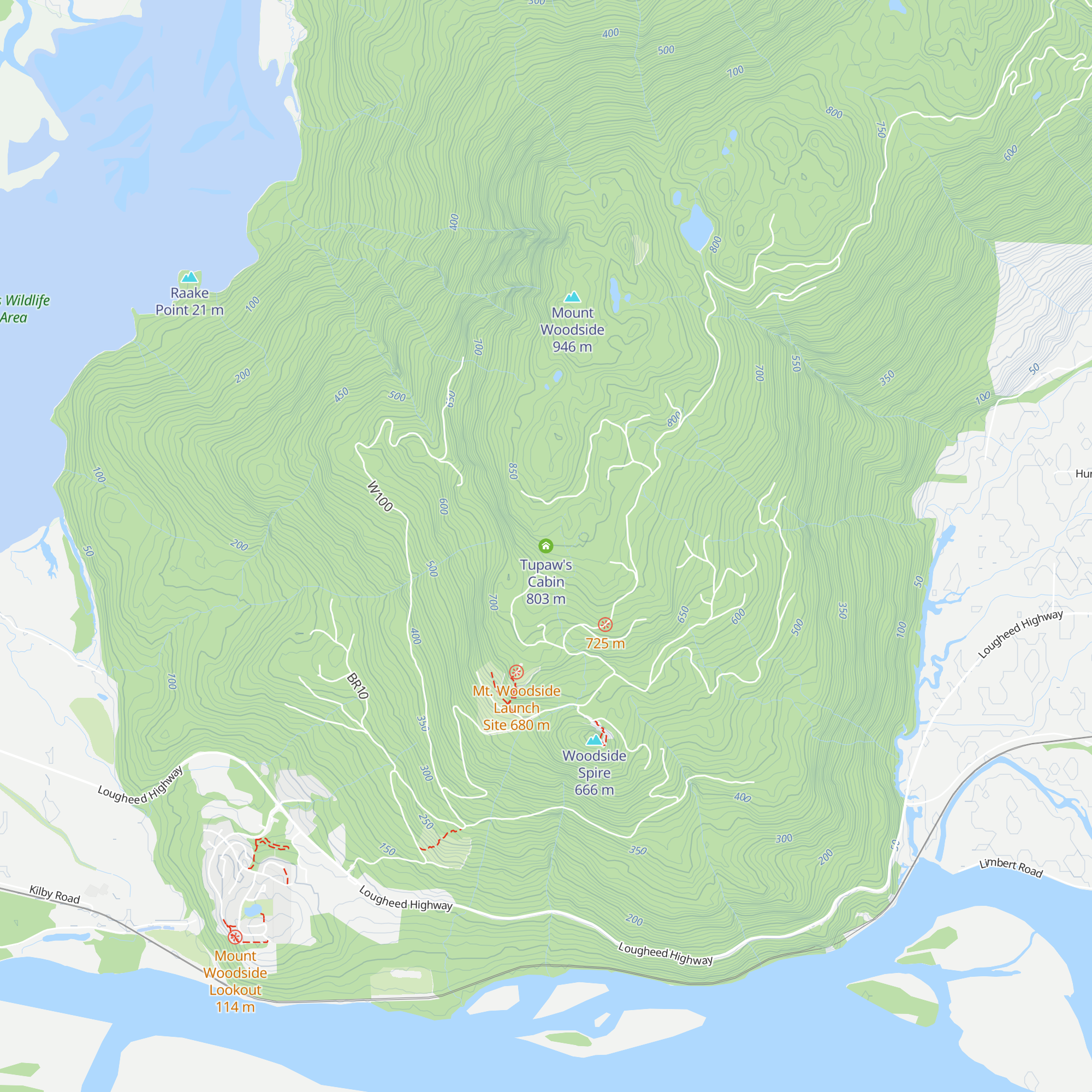 Tupaw's Cabin map