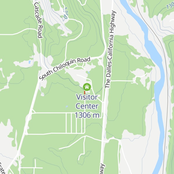 Map of Visitor Center