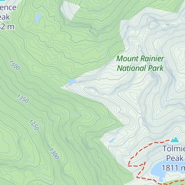 Map of Alki Crest