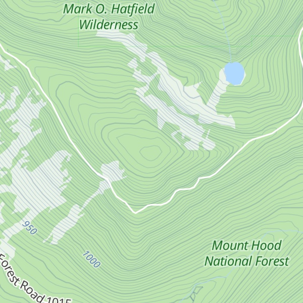 Map of Table Mountain