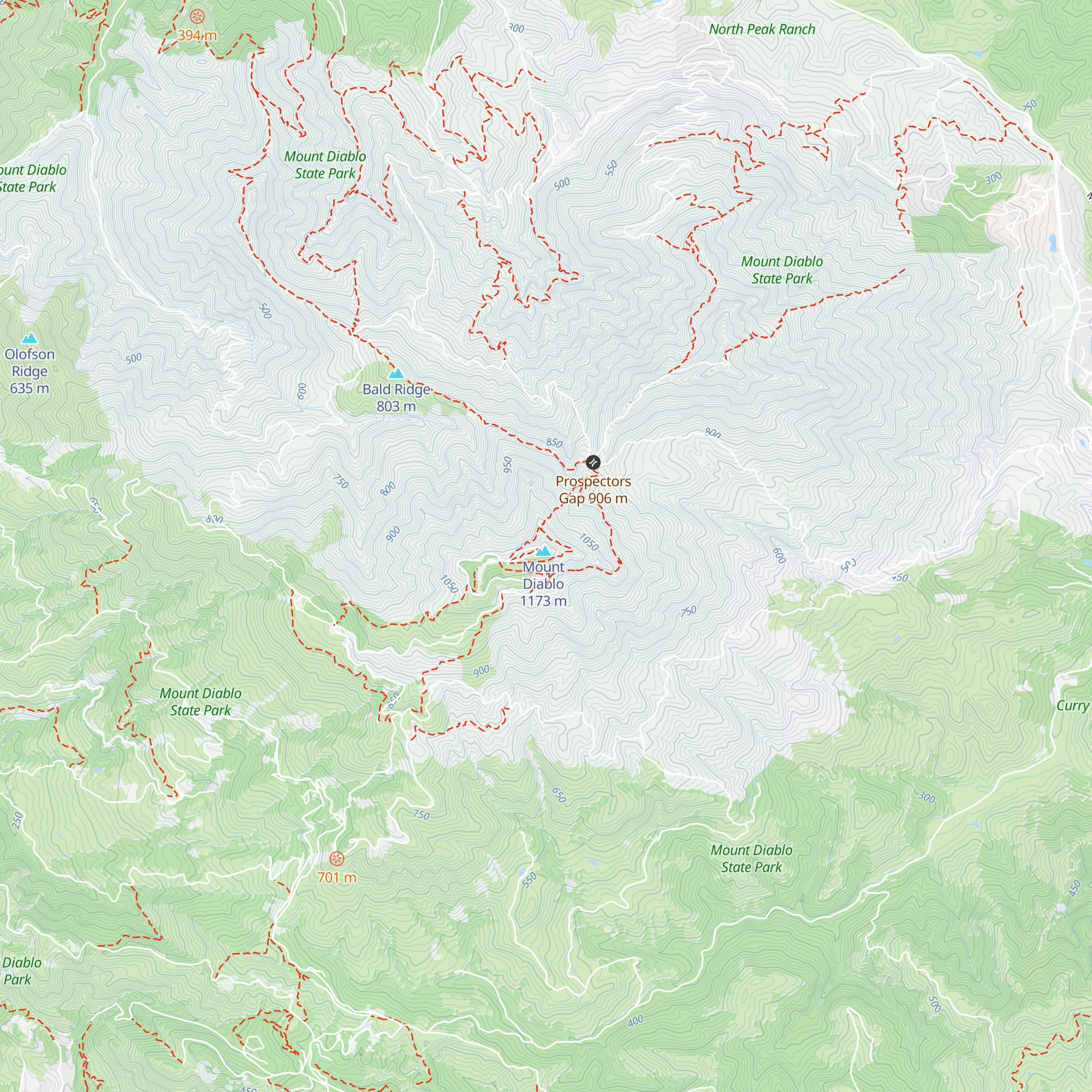 Summit Visitor Center map