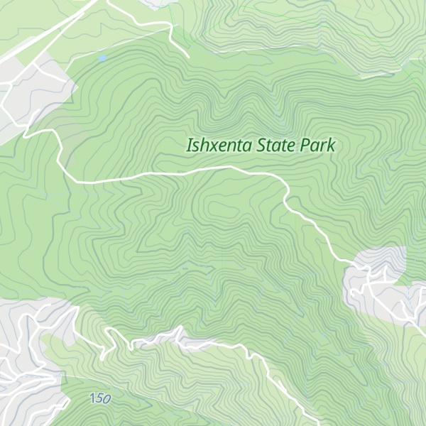 Map of Huckleberry Hill