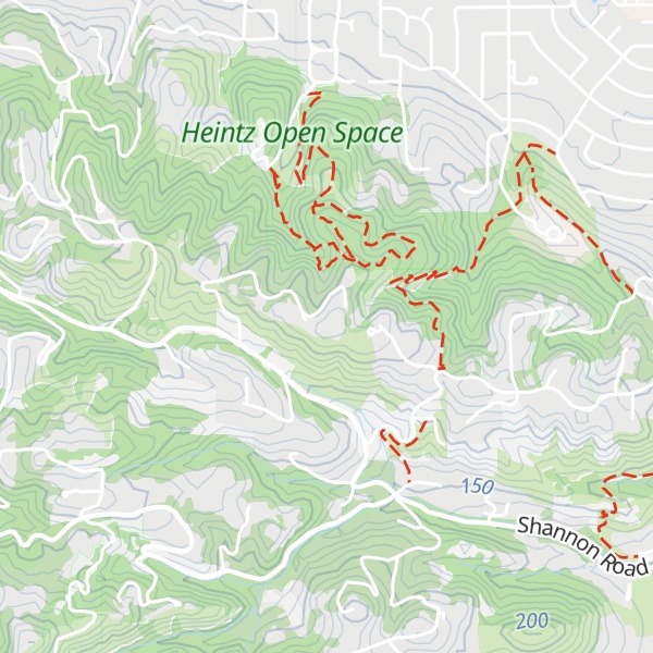 Map of Blossom Hill