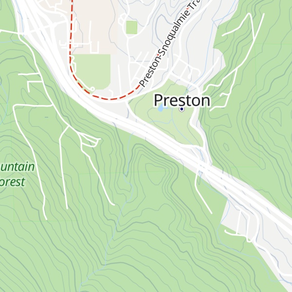 Map of Teaters Bluff