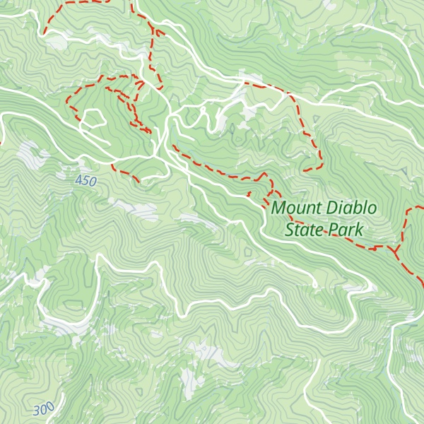 Map of Fossil Ridge