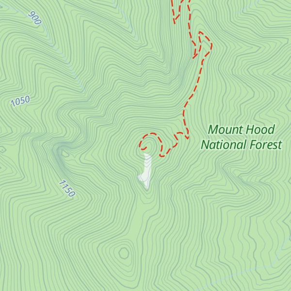 Map of Salmon Butte