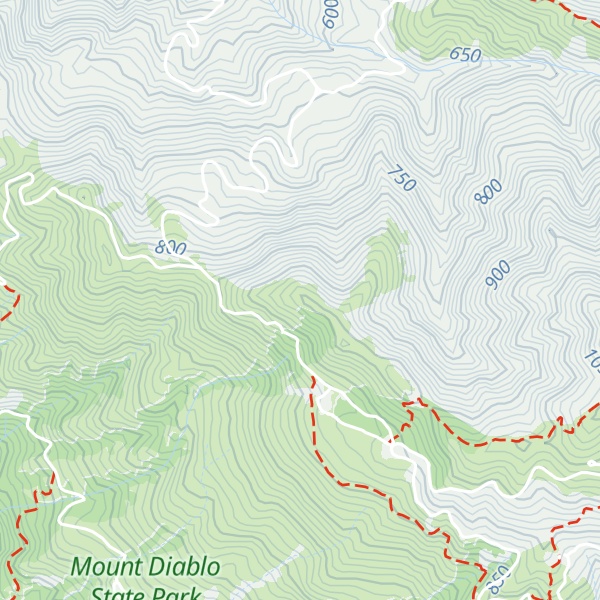 Map of Moses Rock Ridge