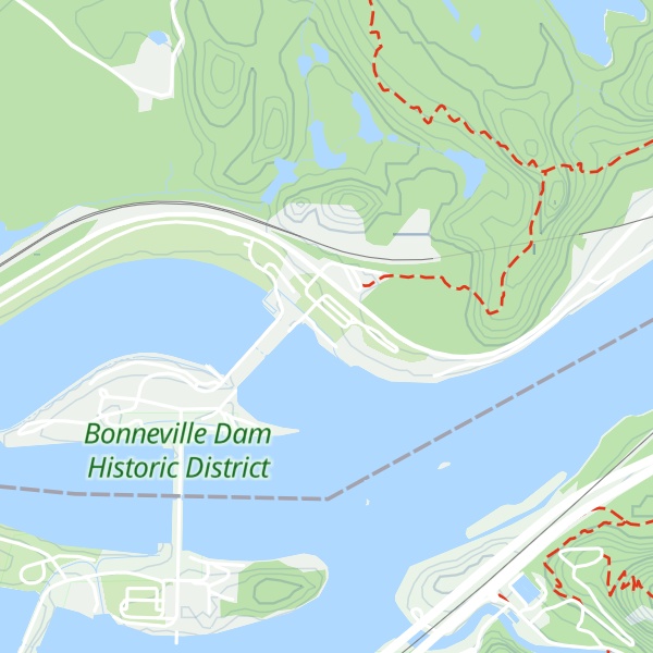 Map of North Shore Visitor Center