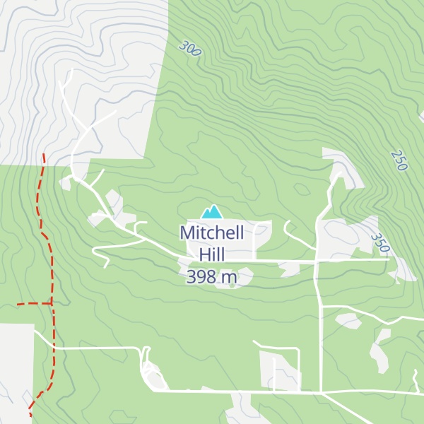 Map of Mitchell Hill