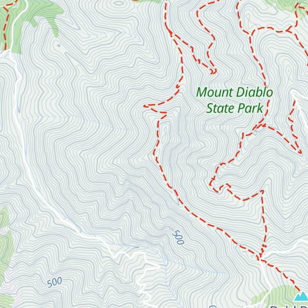 Map of Eagle Peak