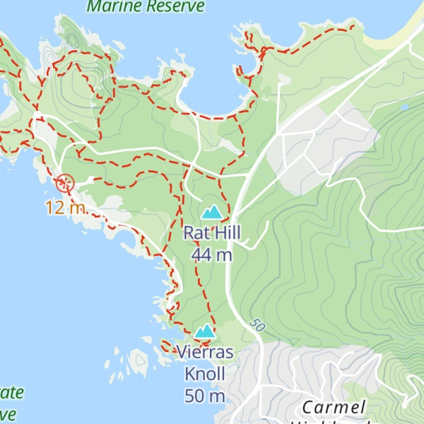 Map of Rat Hill