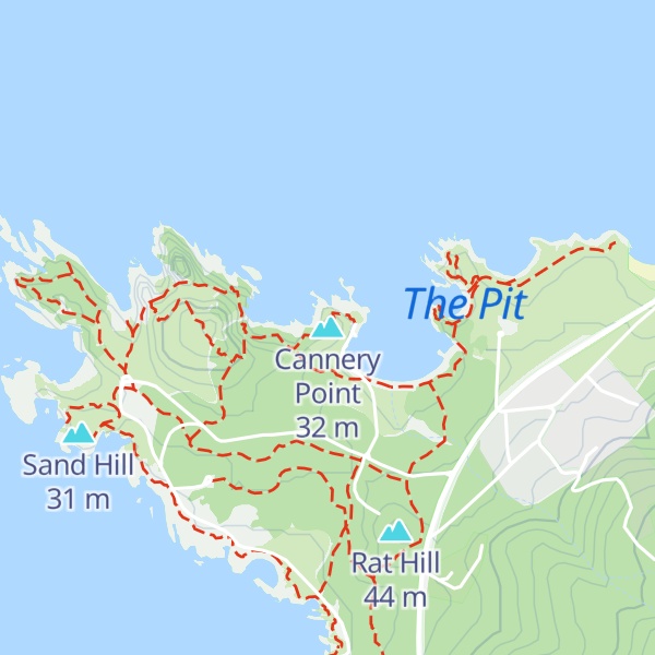 Map of Cannery Point