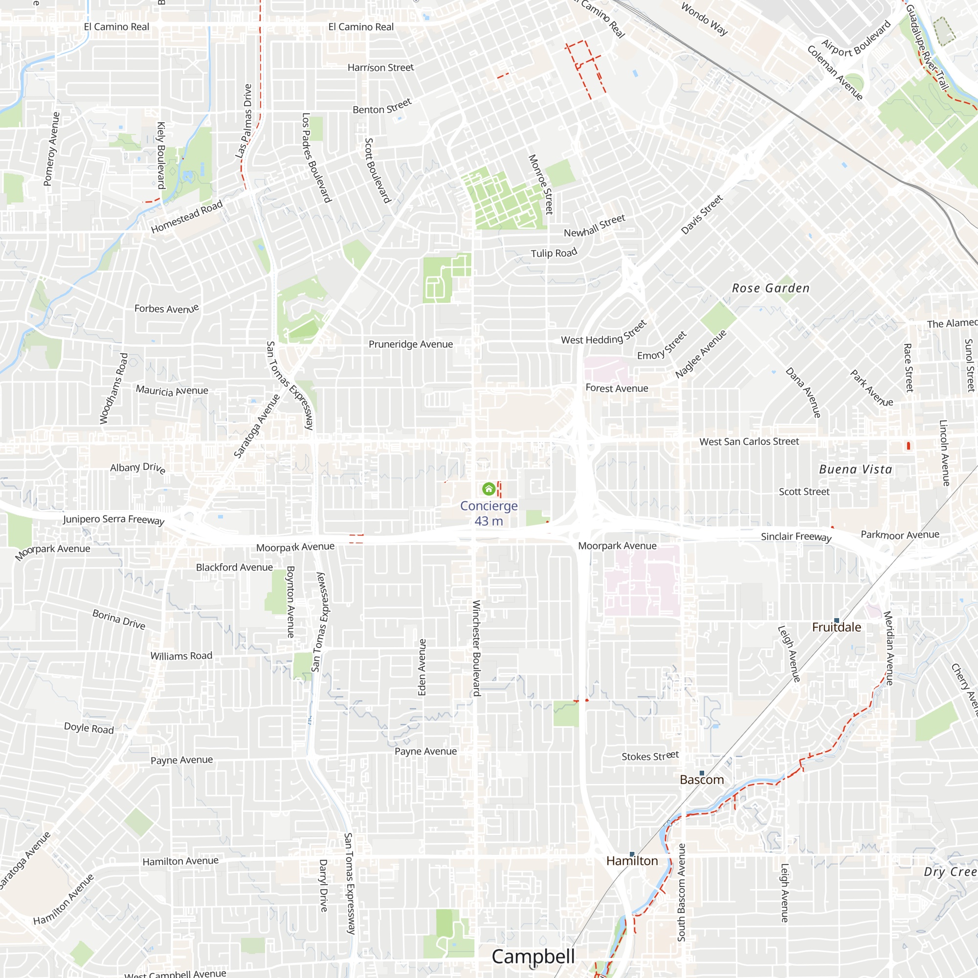 Concierge map