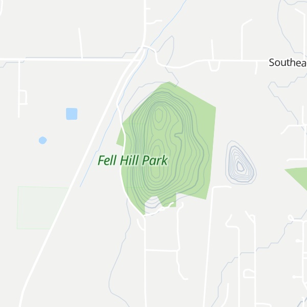 Map of Fell Hill