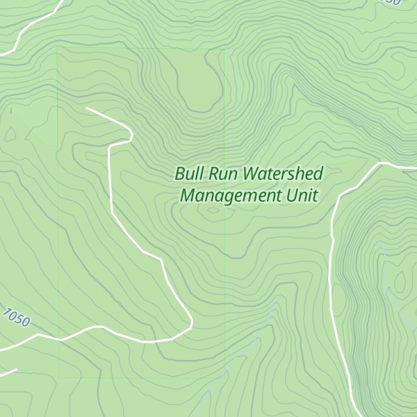 Map of North Mountain