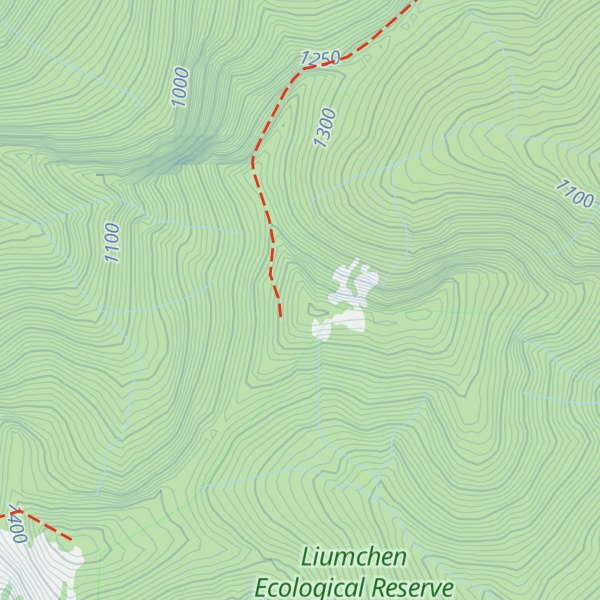 Map of Mount Amadis