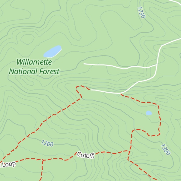 Map of Mountain View Snow Shelter