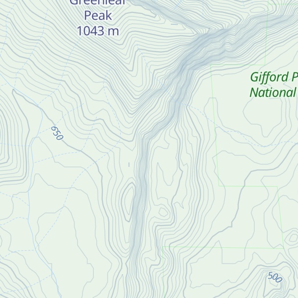 Map of Red Bluffs