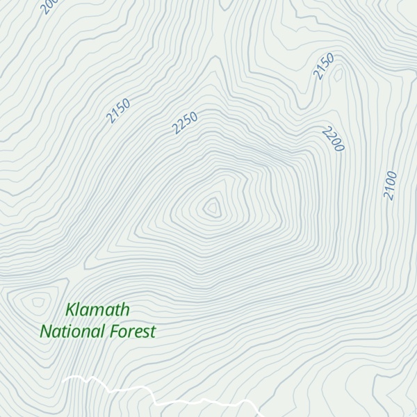 Map of Haight Mountain
