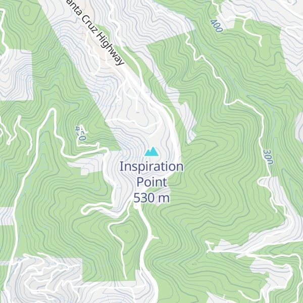 Map of Inspiration Point