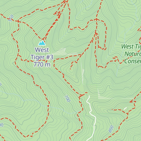 Map of West Tiger #2