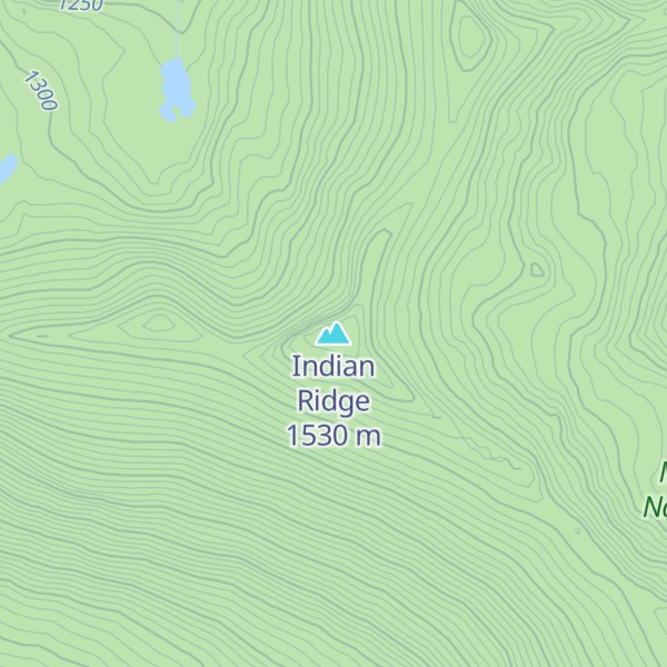 Map of Indian Ridge