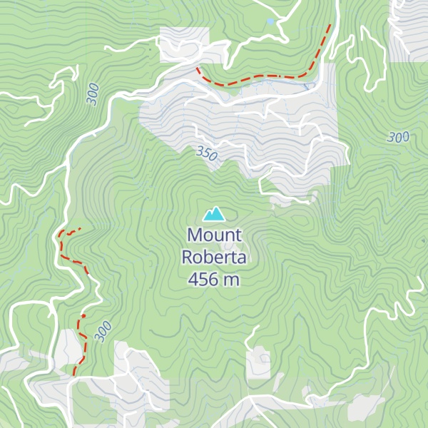 Map of Mount Roberta