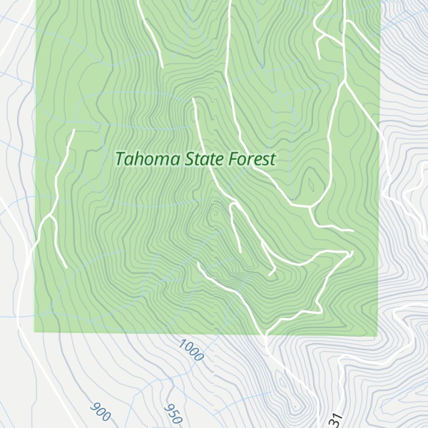 Map of Harrington Rock